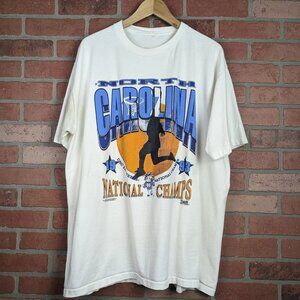 Vitnage 1993 NCAA North Carolina National Champions ORIGINAL Sports Tee shirt